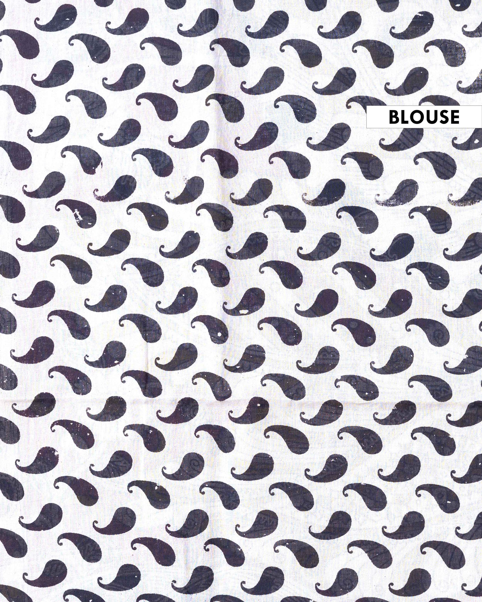 Traditional Handloom Kalamkari Cotton Saree with Mythological Motifs - Yellow