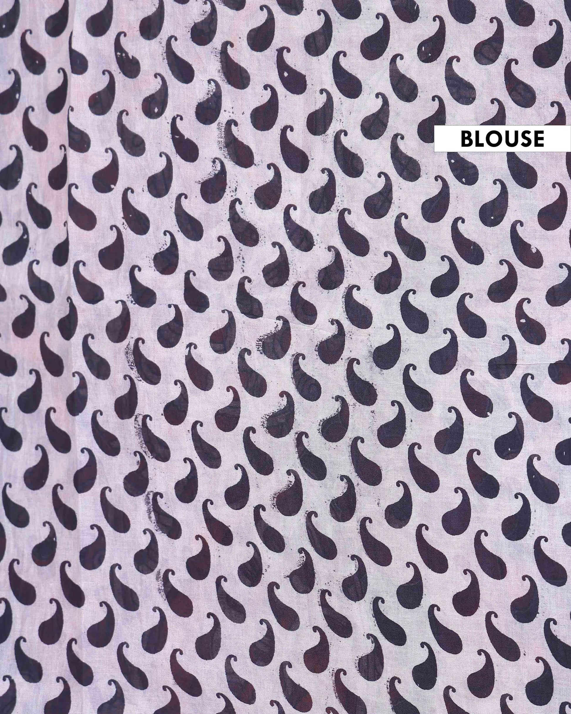 Traditional Handloom Kalamkari Cotton Saree with Traditional Floral and Peacock Motifs - Red-one