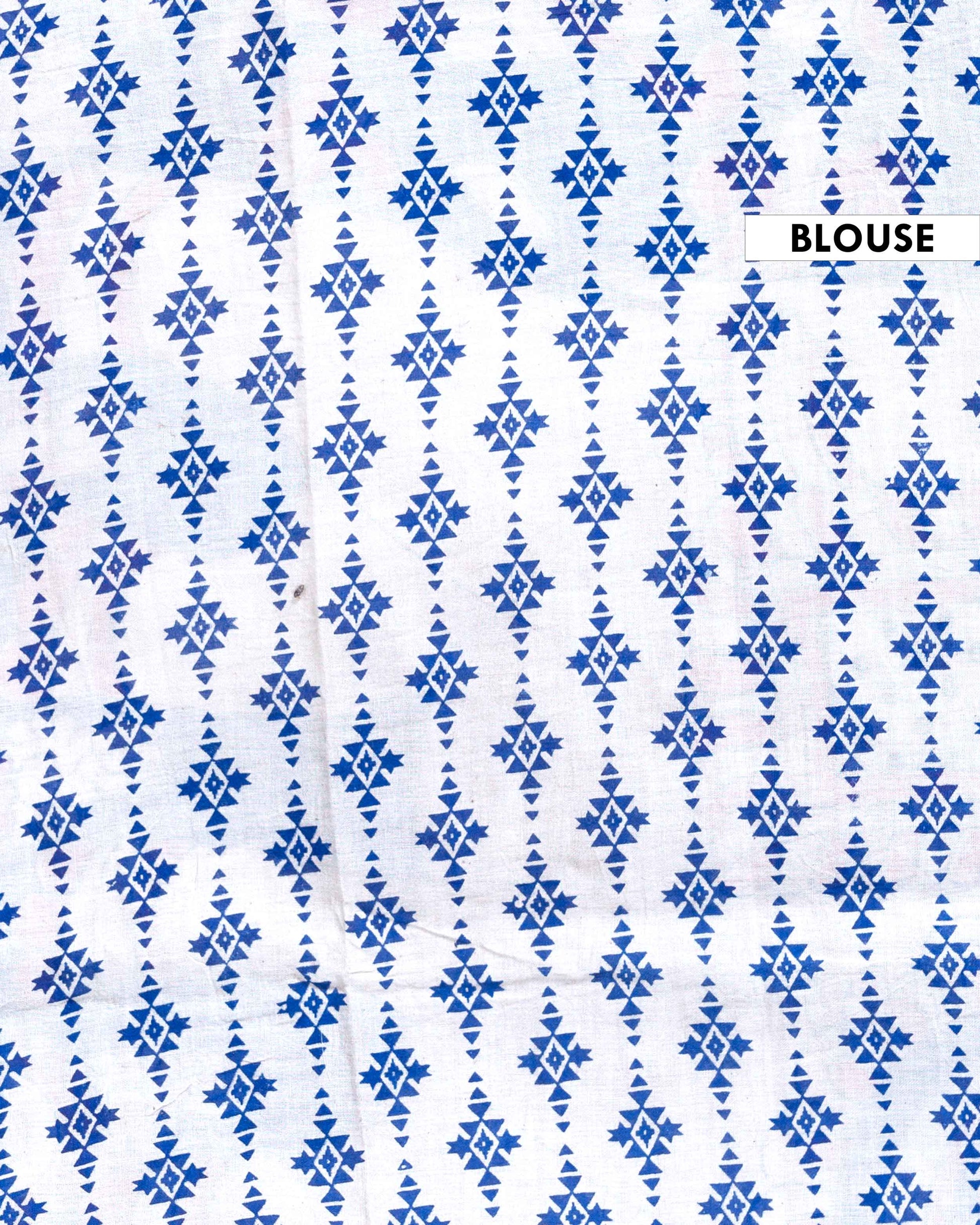 Traditional Handloom Kalamkari Cotton Saree with Tree of Life and Deer Motifs - Orange