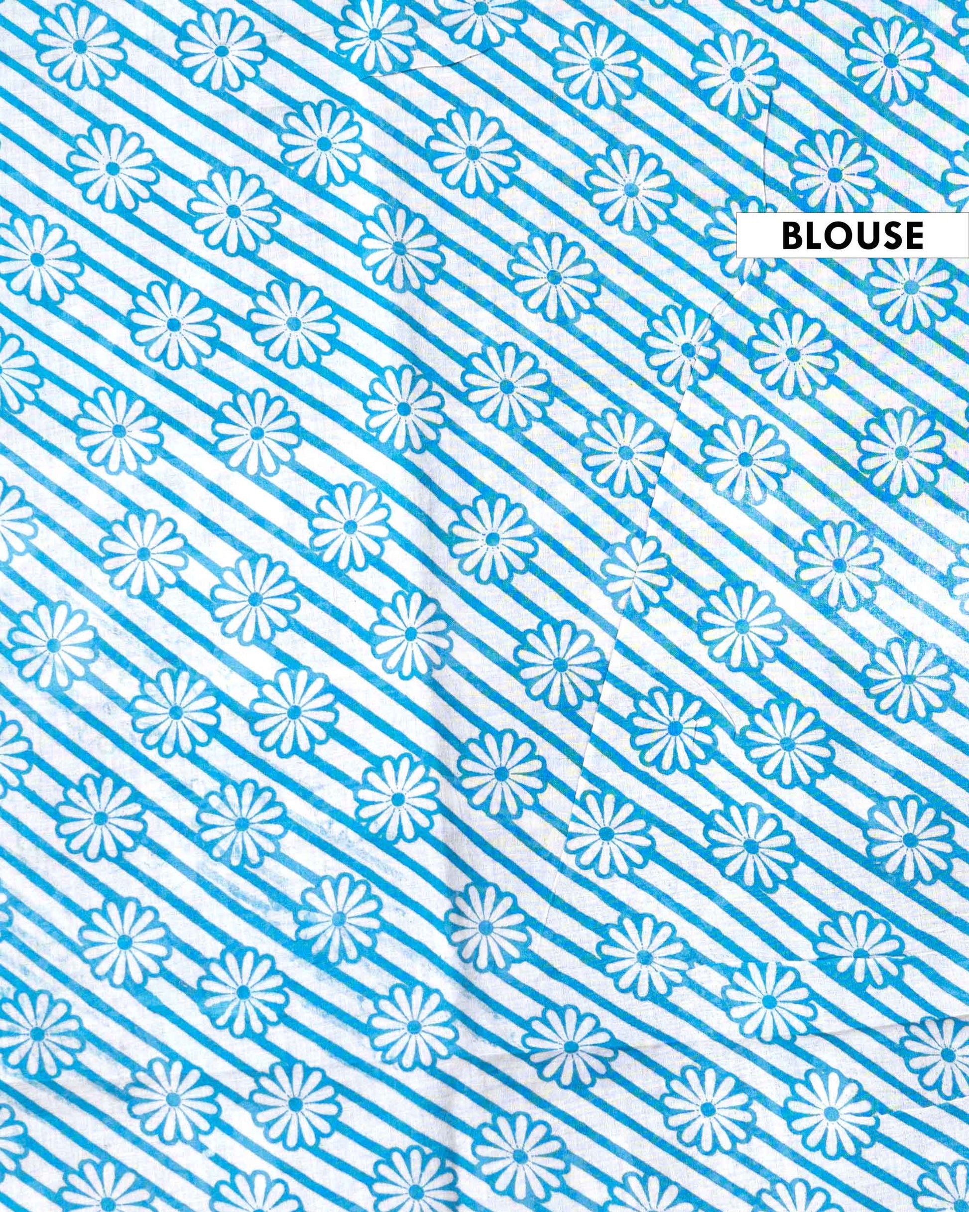 Traditional Handloom Kalamkari Saree with Floral and Peacock Motifs - Off White