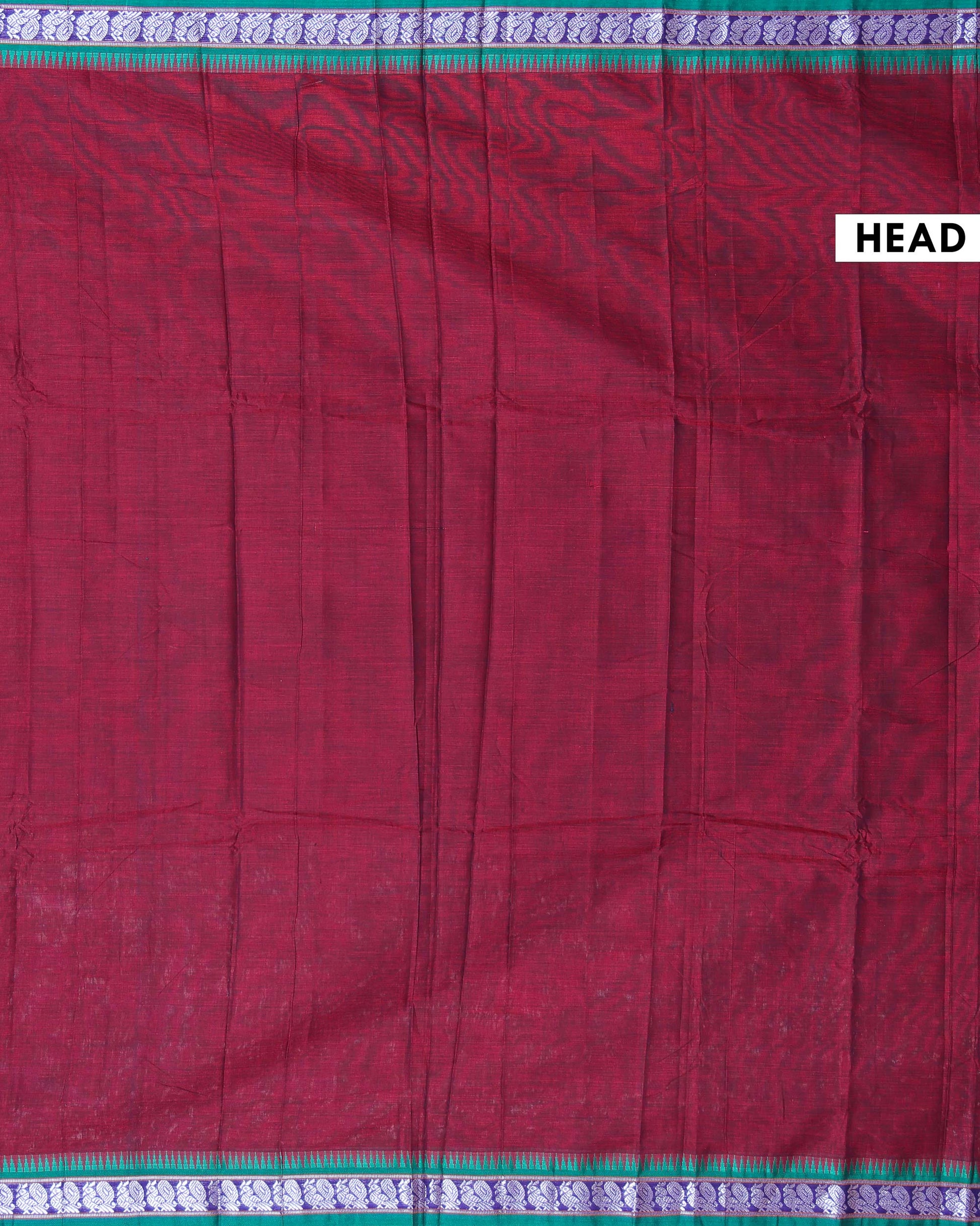 Traditional_Handloom_Narayanpet_Cotton_Saree_with_Traditional_Temple_Border_and_Intricate_Weave_-_Maroon-main