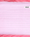 Traditional Ikkat Cotton Saree with Checked Body Design and Intricate Woven Pallu - Pink-Head