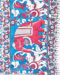 Traditional_Kalamkari_Cotton_Saree_with_Intricate_Floral_Leafy_Motifs_-Pallu