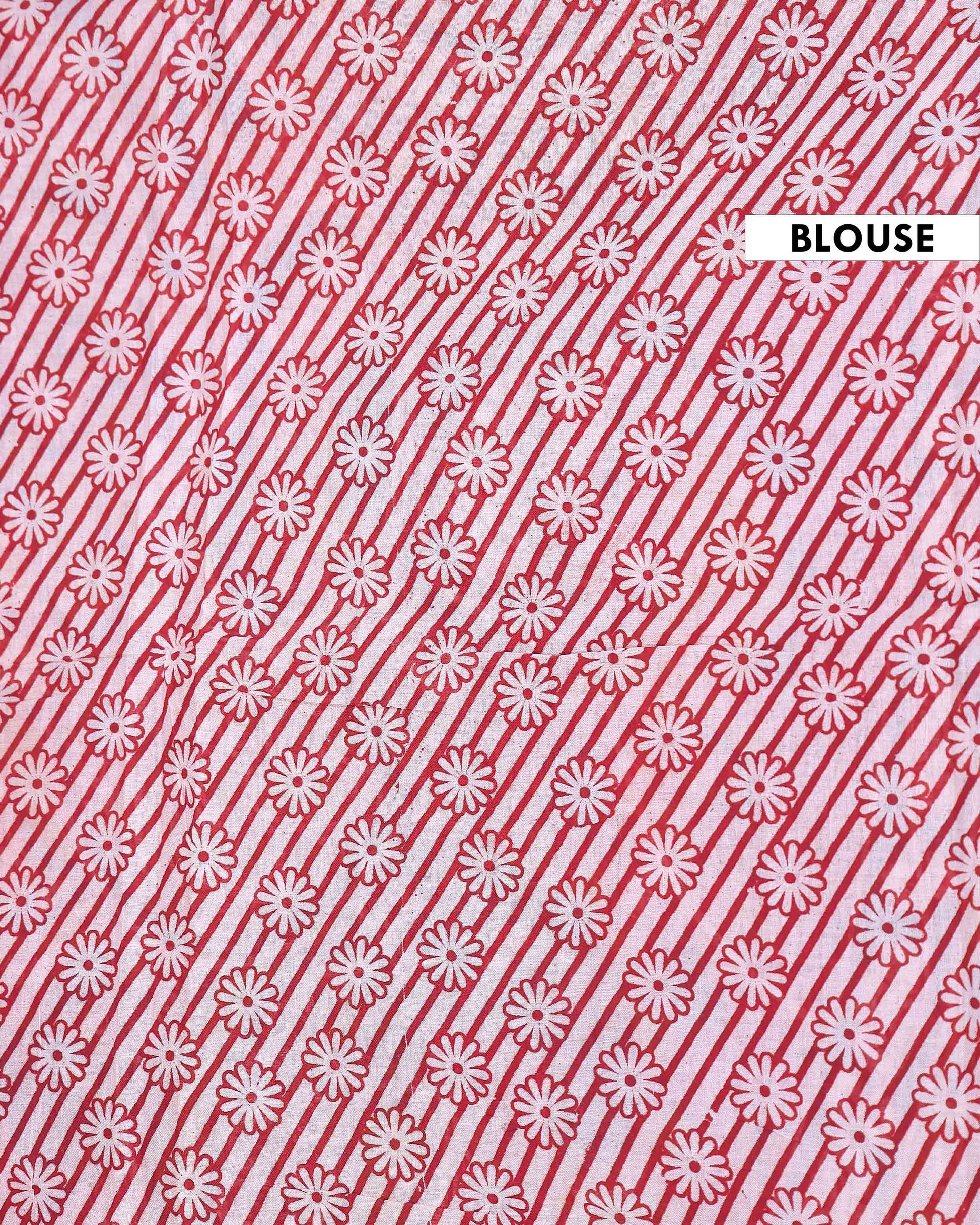 Traditional Kalamkari Cotton Saree with Intricate Floral and Leaf Motifs - Mustard