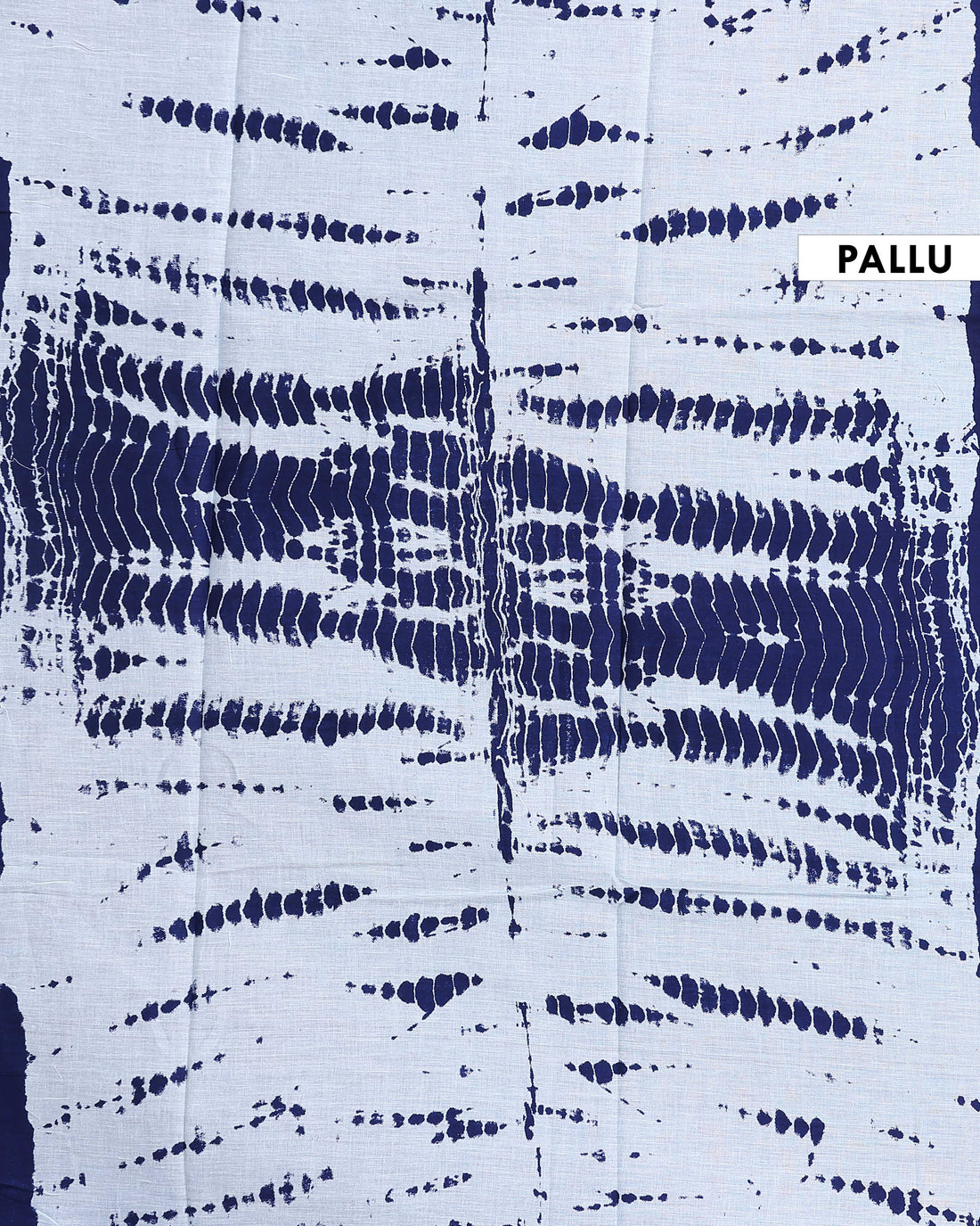 Traditional Mul Cotton Saree with Traditional Bandhani-style Prints - Blue