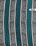 Traditional Mulmul Cotton Saree with Intricate Block Print Border - Green-Pallu