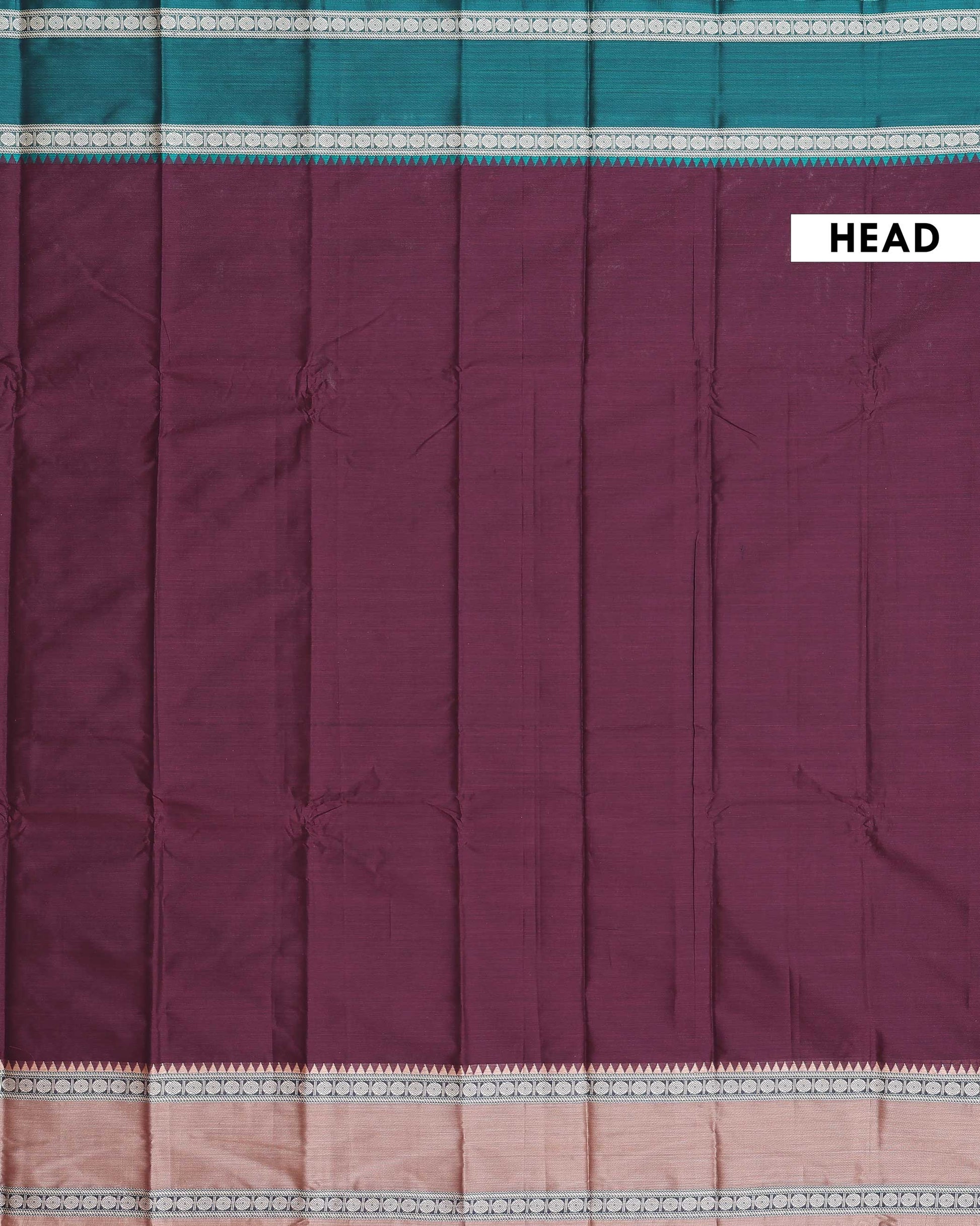 Traditional_Narayanpet_Handloom_Cotton_Saree_with_Contrast_Temple_Border_Intricate_Geometric_Zari_Motifs_-_Dark_Purple