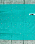 Traditional Paithani Saree with Traditional Peacock and Floral Motifs -Green-HEAD