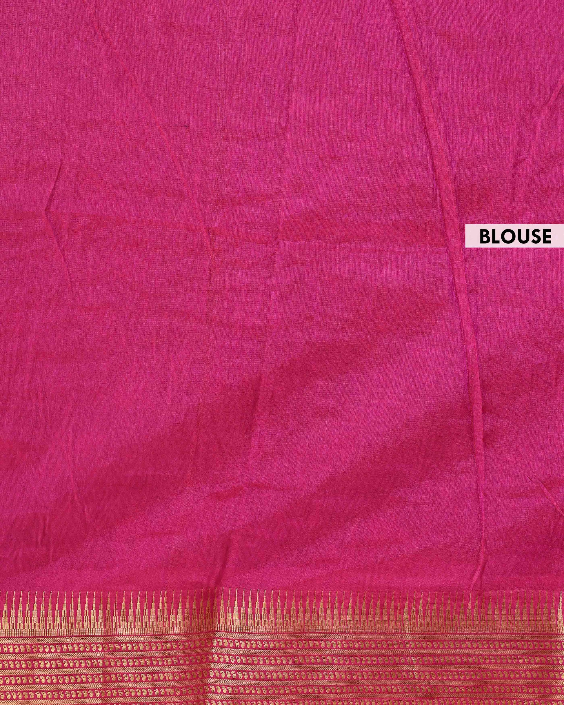 Traditional Patola Semi-Silk Saree with Intricate Bird and Floral Motifs - Purple