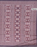 Traditional Semi Tussar Saree with All Over Woven Buti Motifs and Intricate Ethnic Border - Brown-Pallu