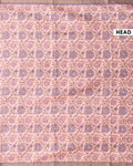Traditional Semi Tussar Saree with Floral Inspired Motifs and Subtle Woven Border - Cream-Head