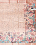 Traditional Semi Tussar Saree with Jaal Inspired Motifs and Zari Woven Border - Beige-Pallu