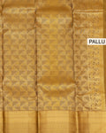 Traditional Silk Saree with Rich Zari Woven Border and Intricate Butta Motifs - Pallu