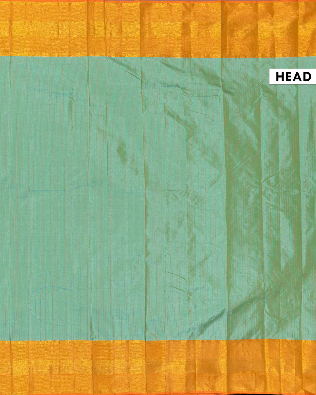 Traditional Soft Silk Saree Adorned with Fine Striped Design and Rich Woven Border - Green