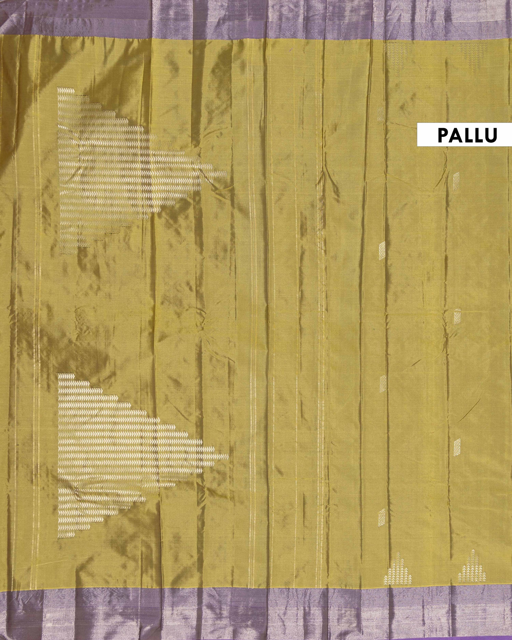 Traditional Soft Silk Saree Adorned with Intricate Motif Patterns and Rich Contrast Border - Olive Green