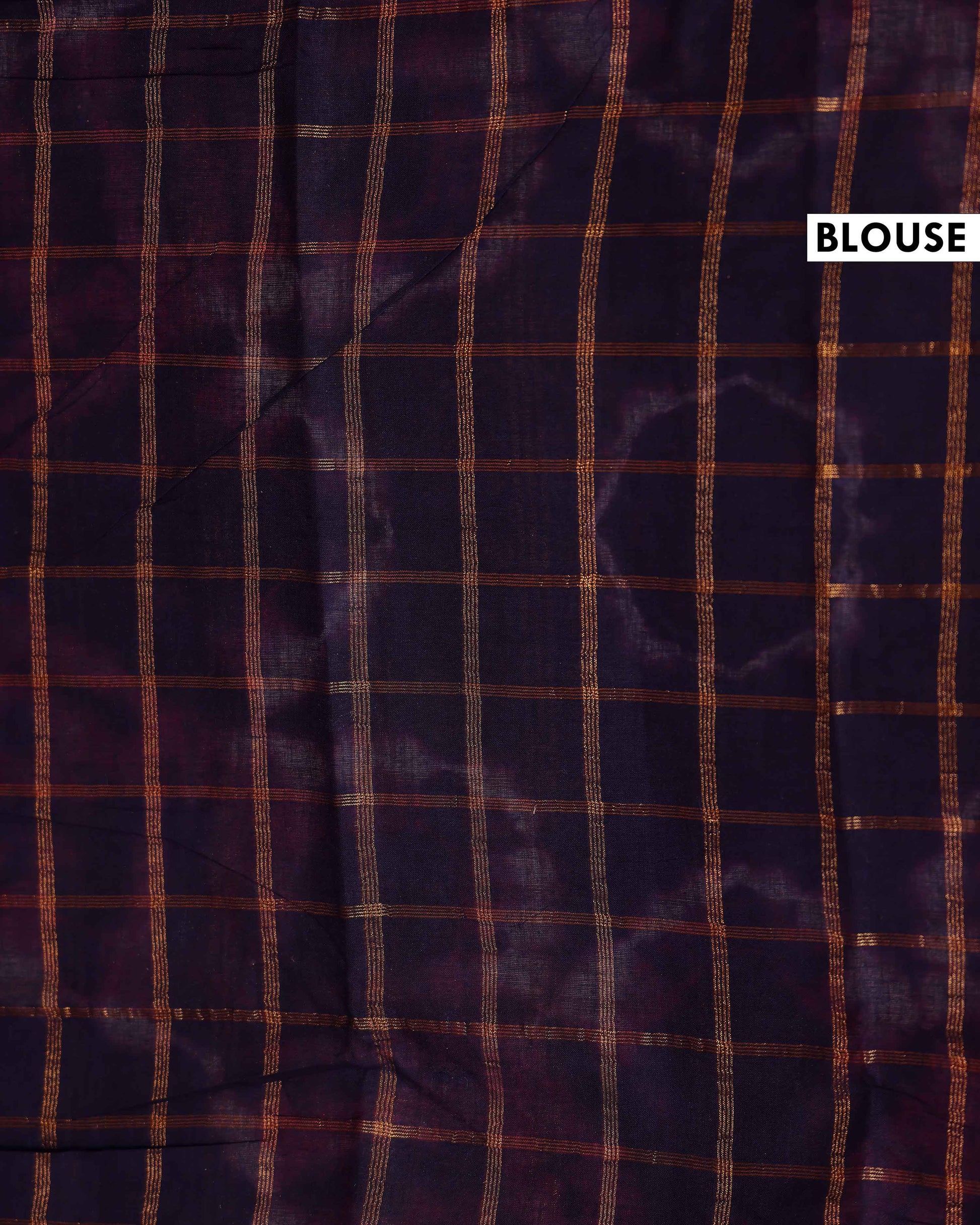 Traditional Sungudi Cotton Saree with Check Pattern and Bandhani Dots  - Pink