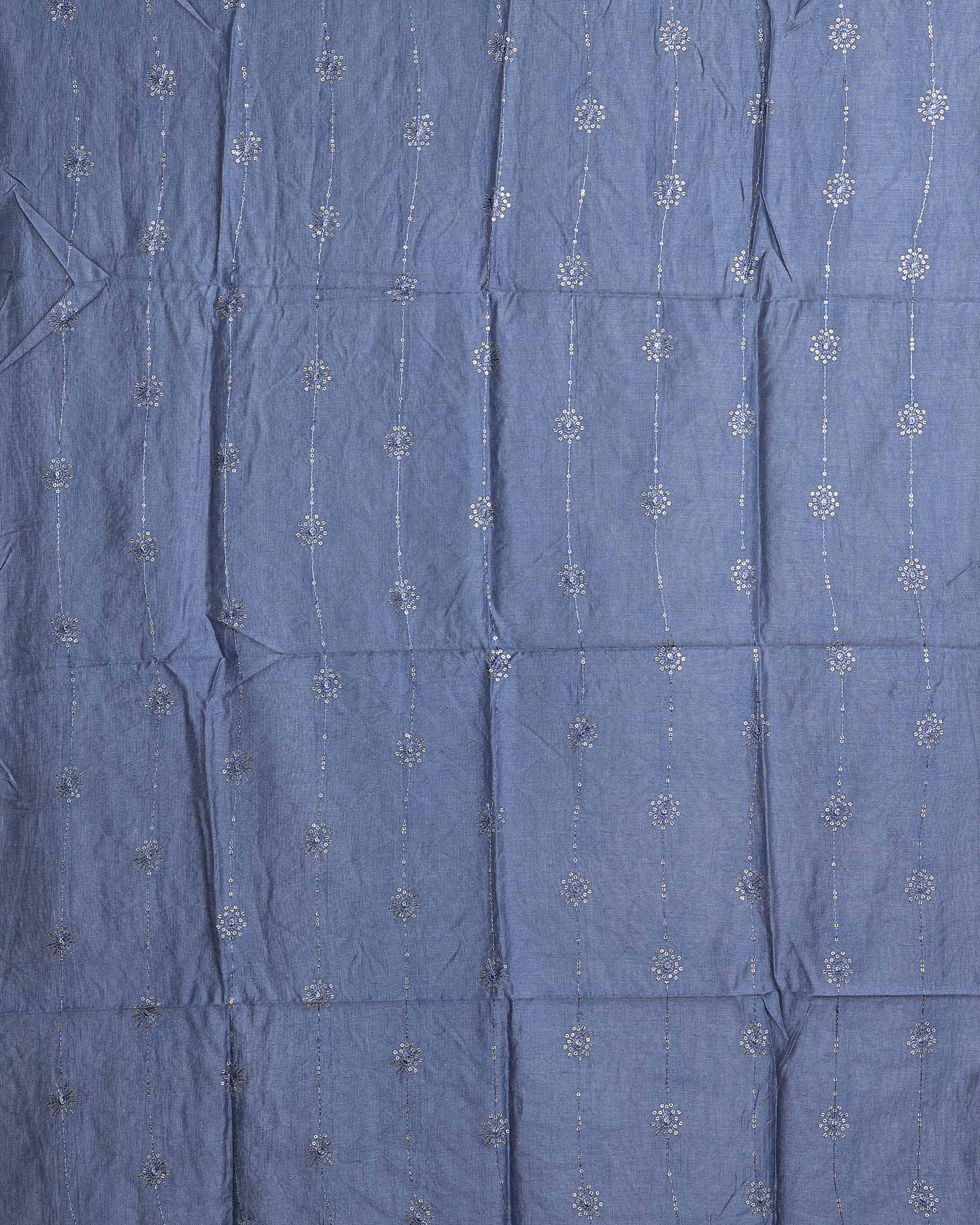 Women’s Dupatta with Delicate Floral Embellished Butta Design 