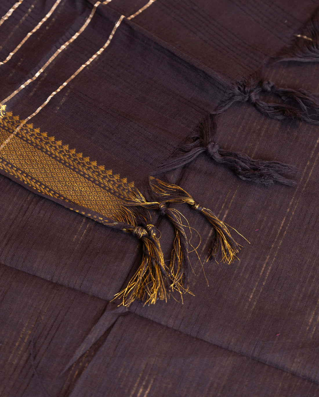 Women's Elegant Cotton Handloom Unstitched Salwar Suit Set with Zari Border - Maroon