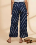 Women_s_Printed_Wide-Leg_Palazzo_Pant_with_Elasticated_Waistband_-Navy_Blue_-back