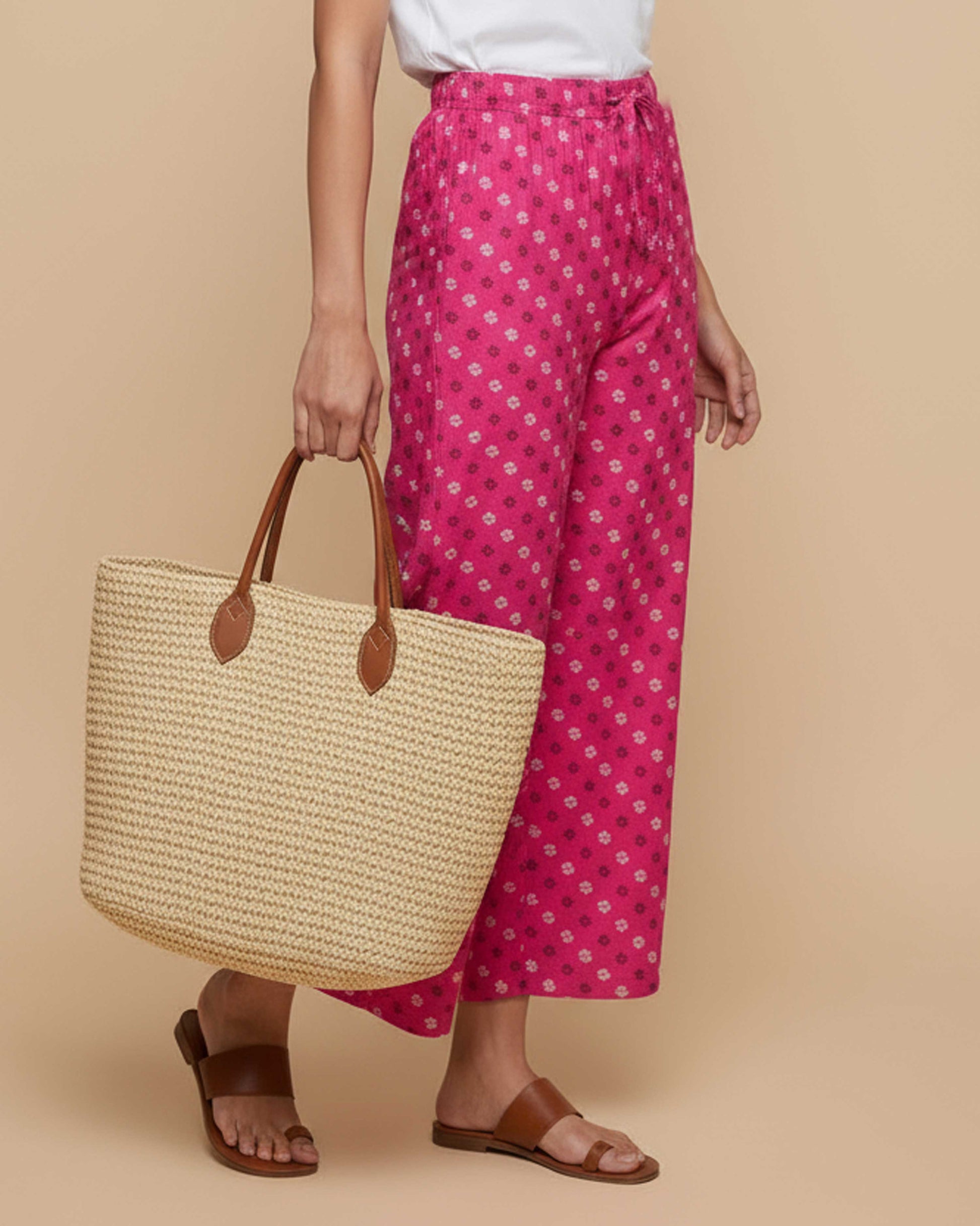 Women_s_Printed_Wide-Leg_Palazzo_Pant_with_Elasticated_Waistband_-pink -Side-image