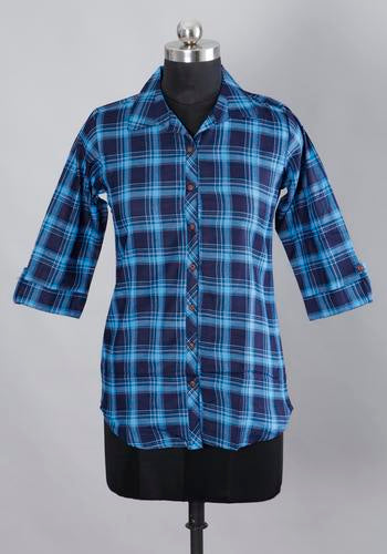 Shop Womens Multi Collar Casual Shirt 
