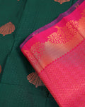buy-1-get-2-offer-silk-saree-dark-green-one