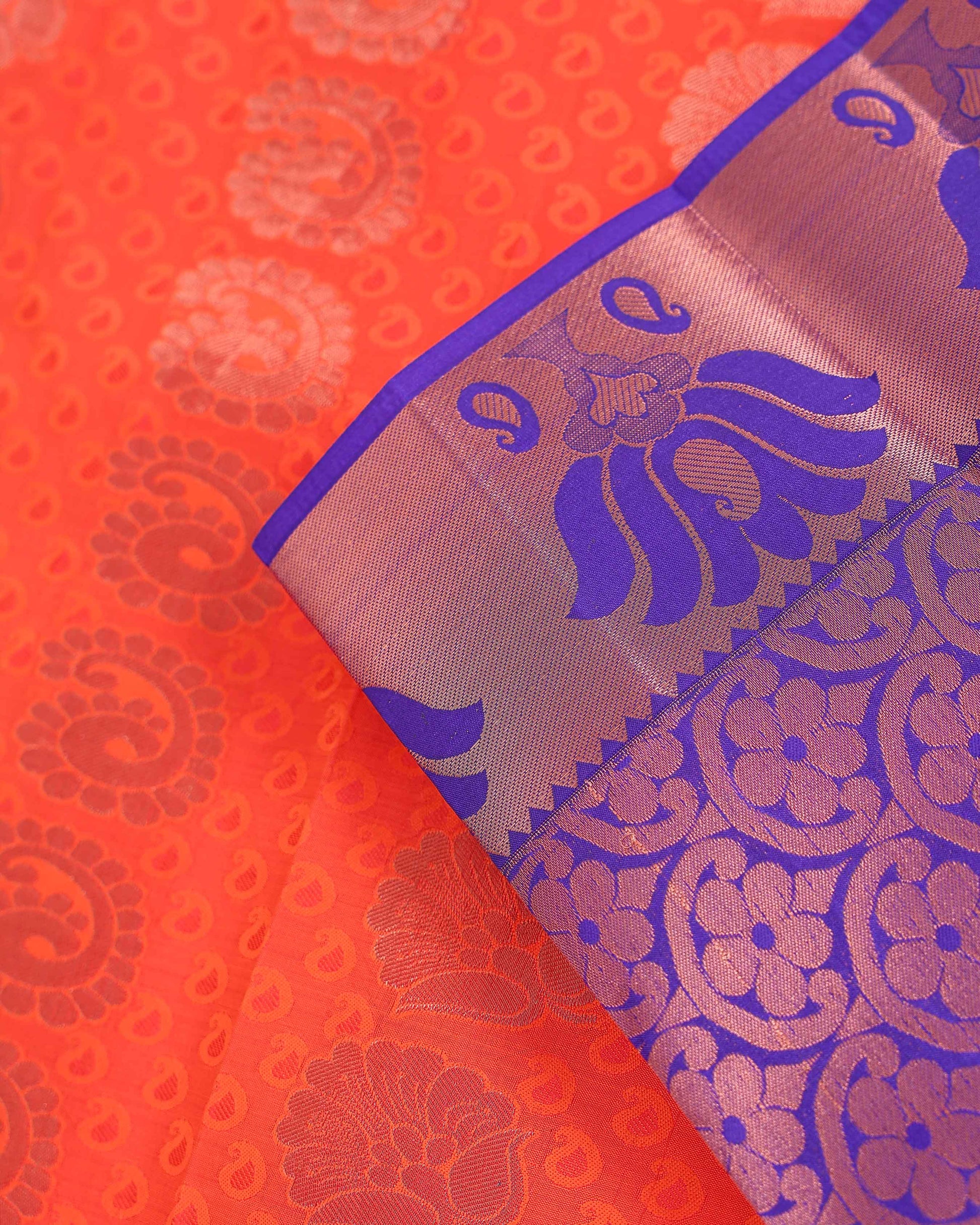 buy-1-get-2-offer-silk-saree-dark-orange