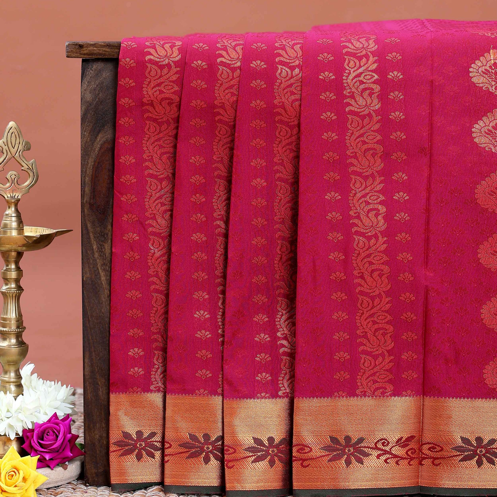 buy-1-get-2-offer-silk-saree-dark-pink-one