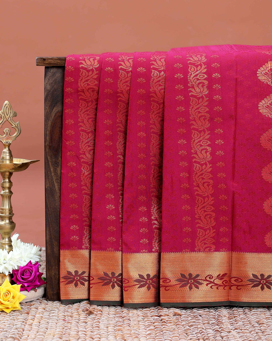 buy-1-get-2-offer-silk-saree-dark-pink-one