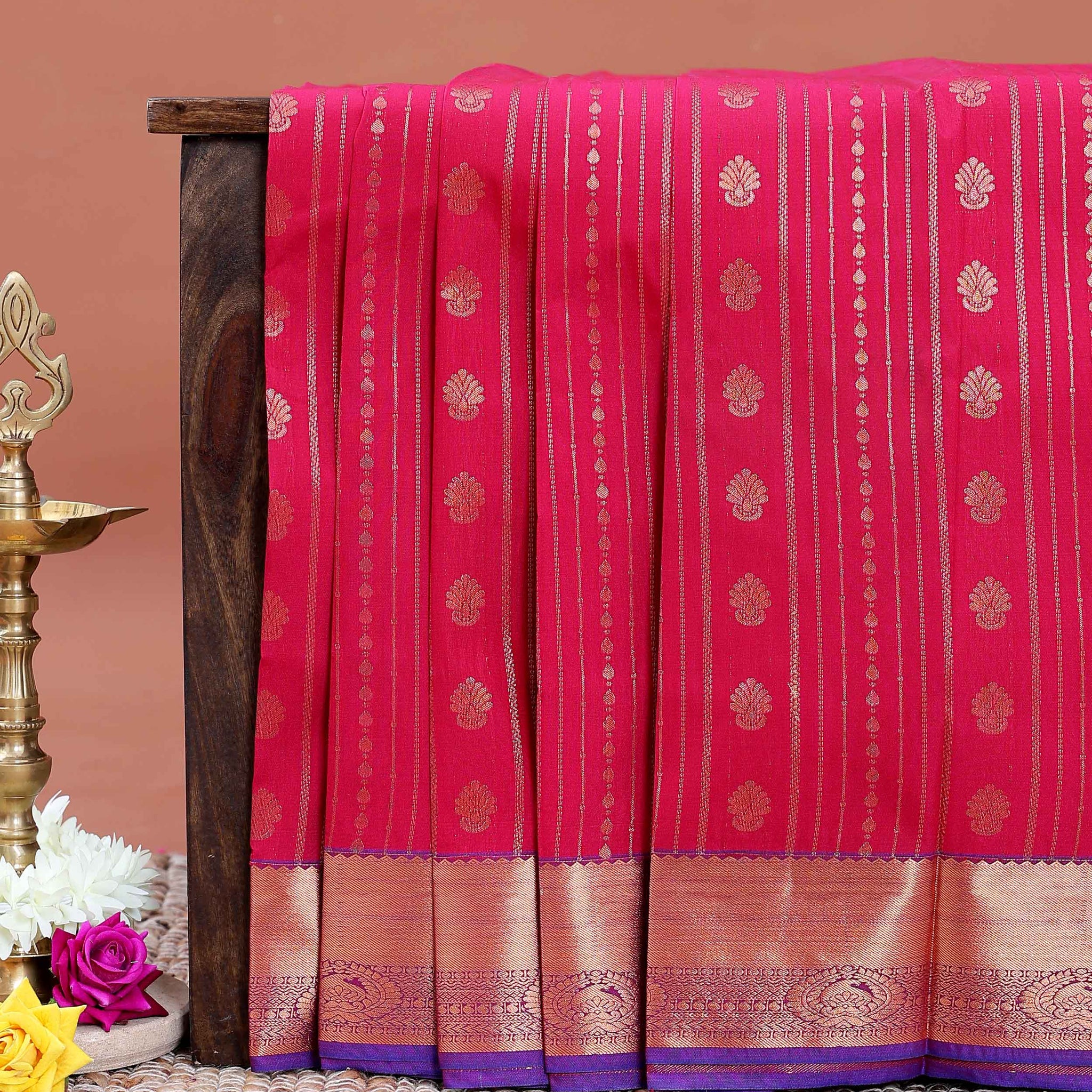 buy-1-get-2-offer-silk-saree-dark-pink