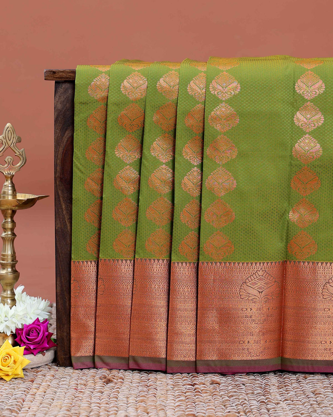 buy-1-get-2-offer-silk-saree-green-Seven