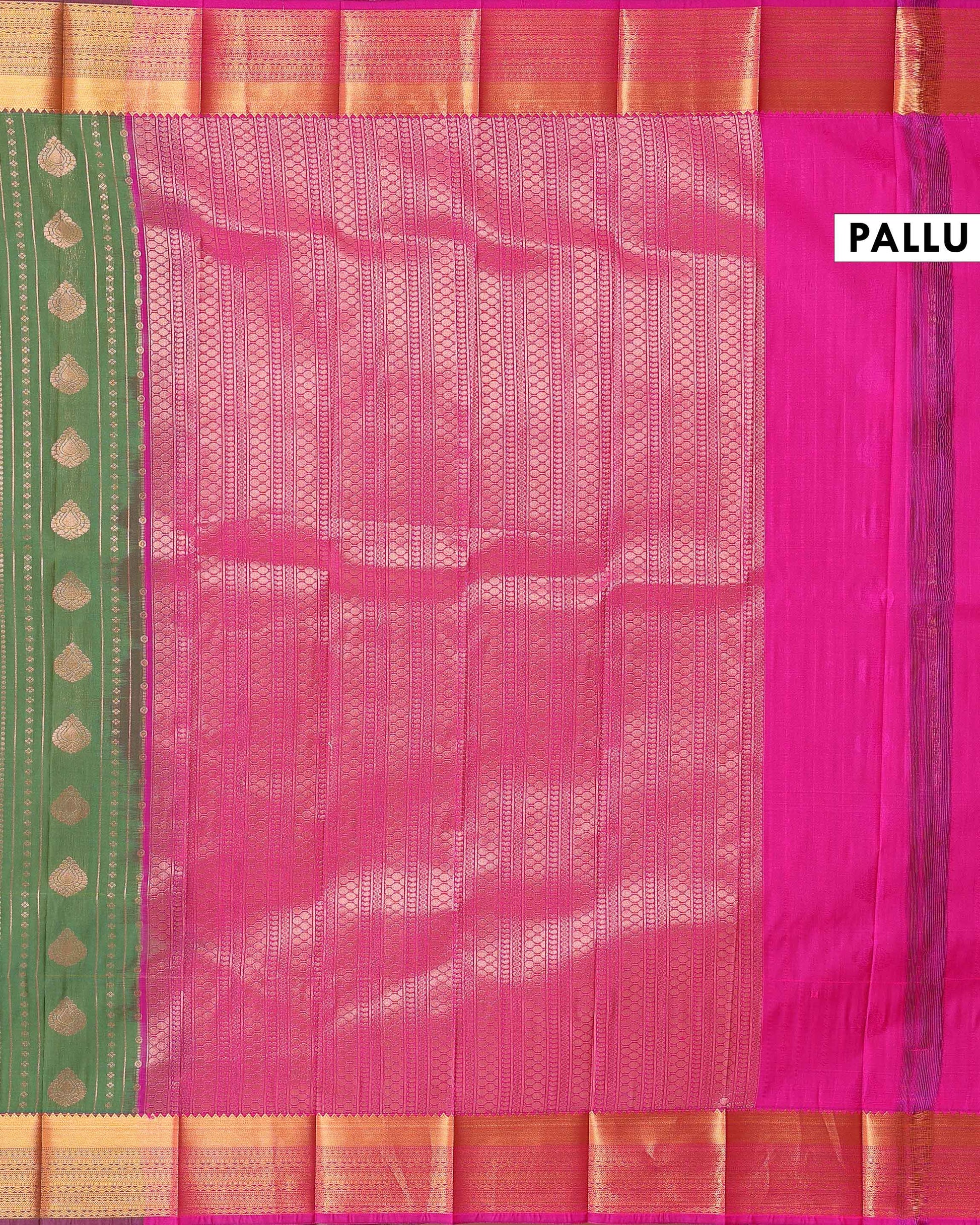 buy-1-get-2-offer-silk-saree-green-three