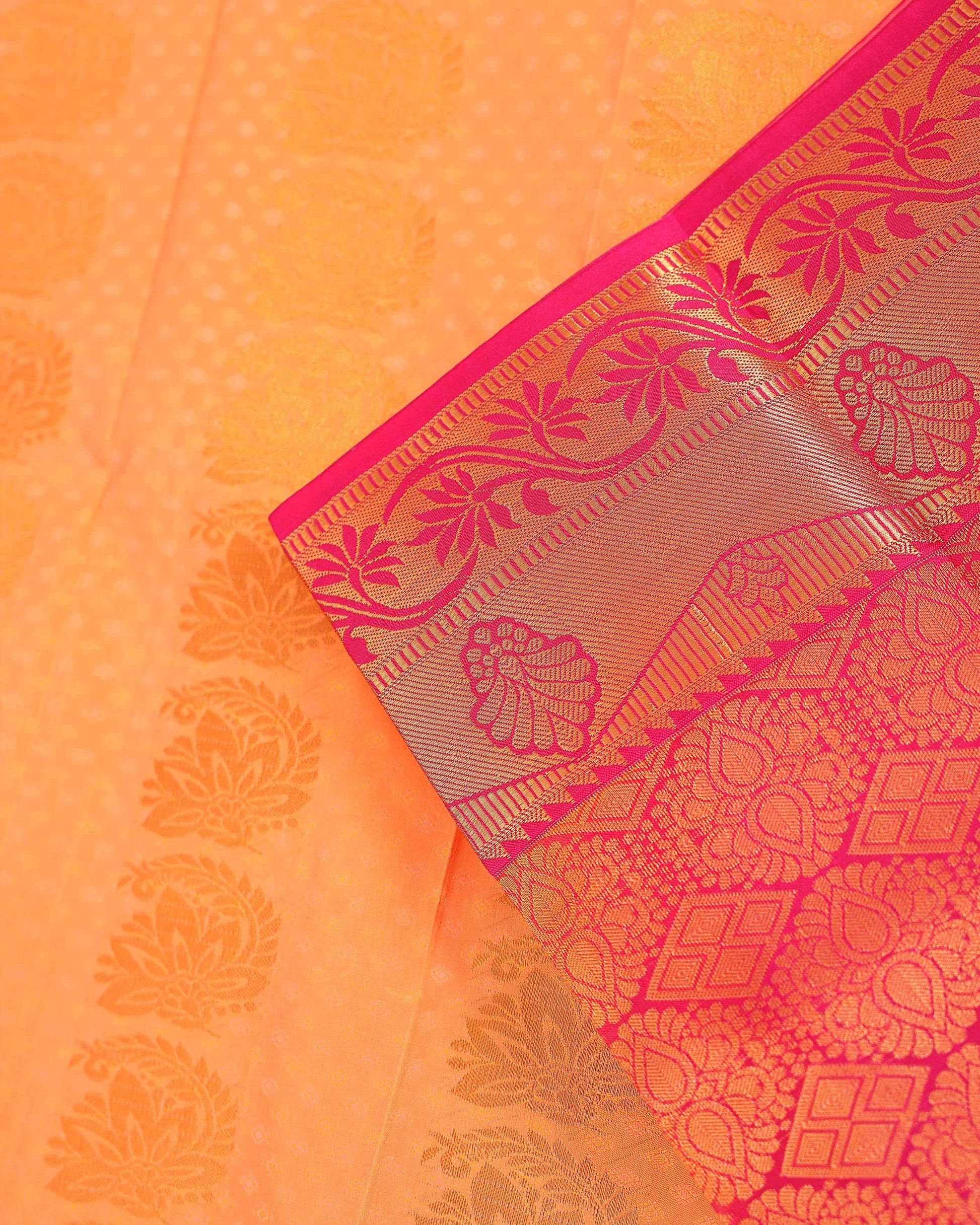 buy-1-get-2-offer-silk-saree-orange-three