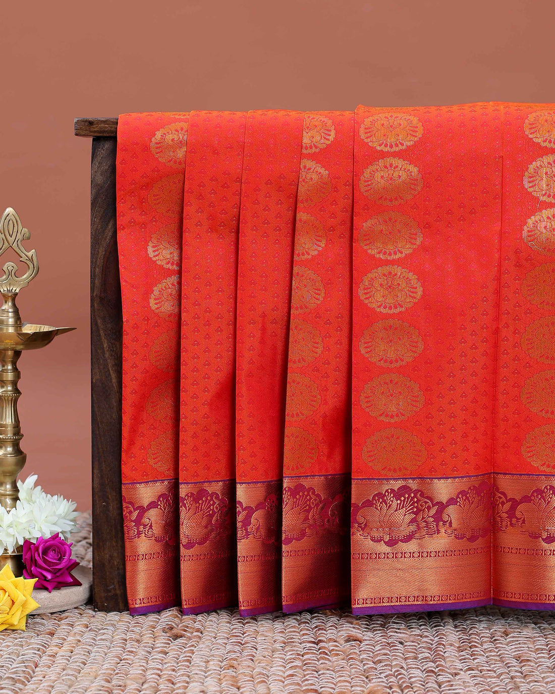buy-1-get-2-offer-silk-saree-orange-two