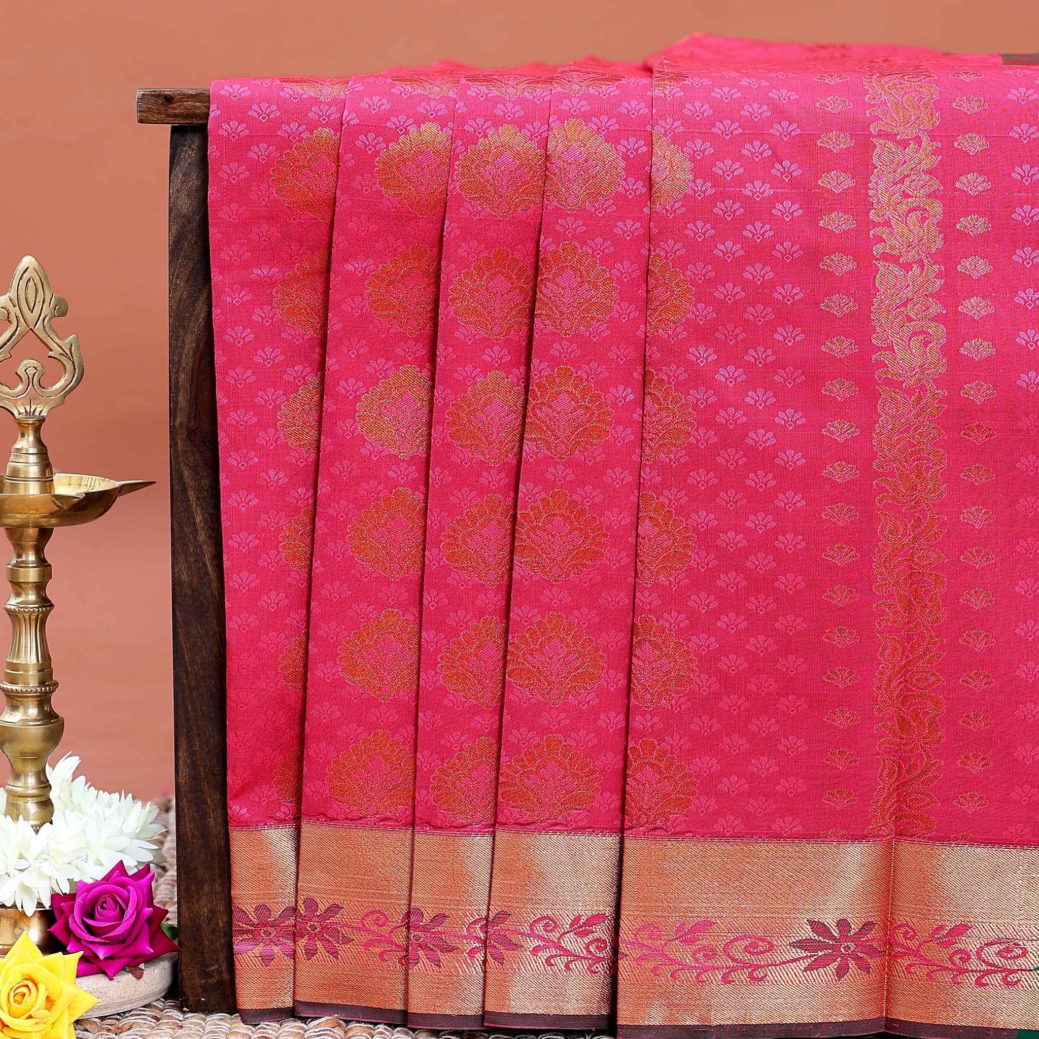 buy-1-get-2-offer-silk-saree-pink-five