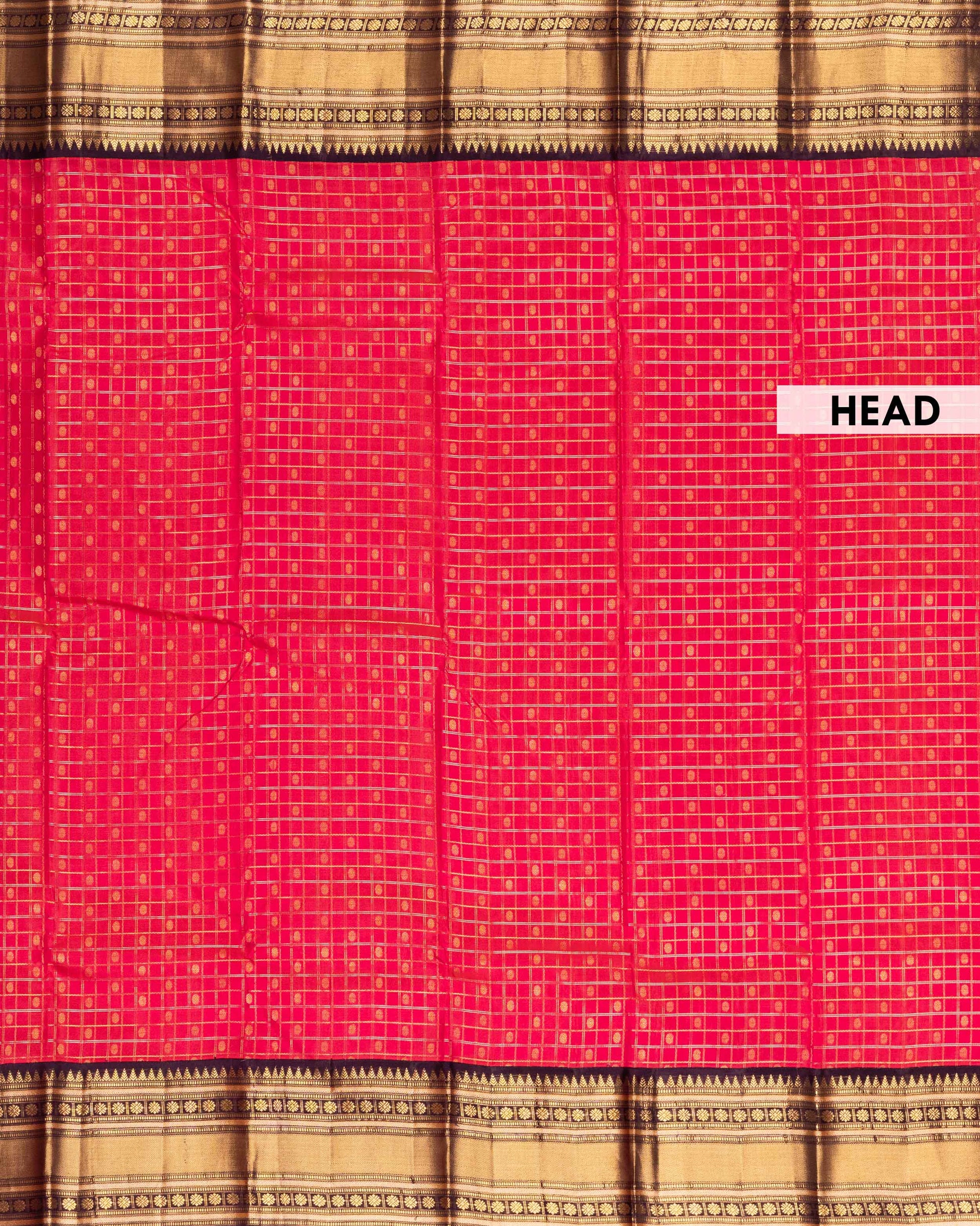 elegant-handloom-kanchipuram-pure-silk-saree-with-all-over-checks-pattern-and-intricate-zari-border-pink