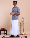 elegant-mens-ethnic-full-sleeve-shirt-dhoti-set-with-zari-border-grey-one