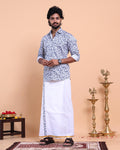 elegant-mens-ethnic-full-sleeve-shirt-dhoti-set-with-traditional-border-blue-Six