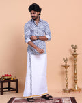 elegant-mens-ethnic-full-sleeve-shirt-dhoti-set-with-traditional-border-blue-five
