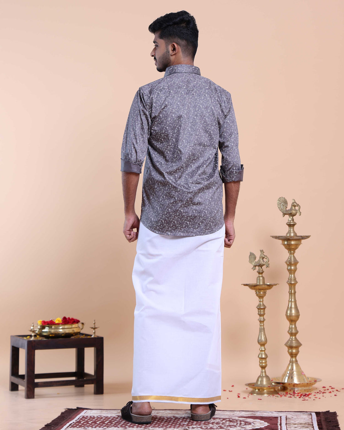 elegant-mens-ethnic-full-sleeve-shirt-dhoti-set-with-zari-border-grey-one