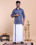 elegant-mens-ethnic-full-sleeve-shirt-dhoti-set-with-zari-border-blue-fourteen