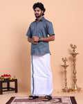 elegant-mens-traditional-shirt-and-dhoti-set-with-woven-border-grey-one