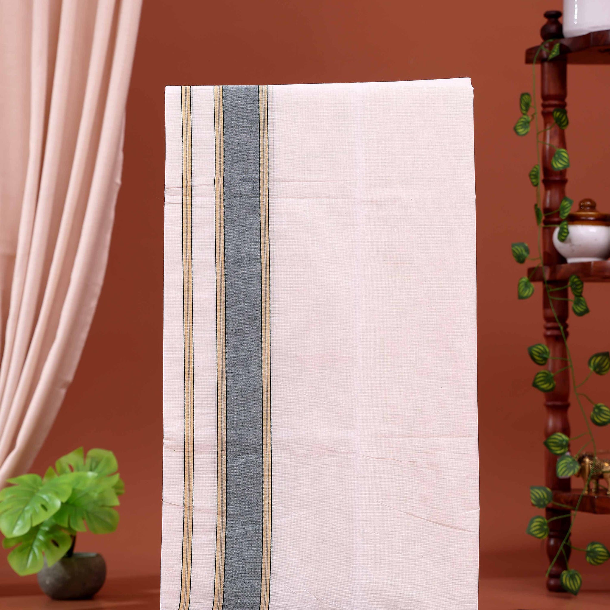 men-s-traditional-handloom-4-meter-cotton-dhoti-with-multi-border-off-white-two