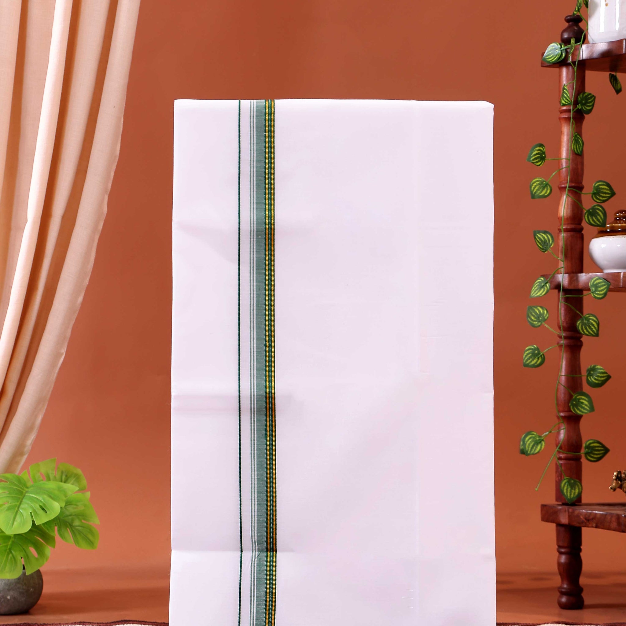 men-s-traditional-handloom-cotton-dhoti-with-green-border-white-one