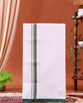men-s-traditional-handloom-cotton-dhoti-with-green-border-white-one