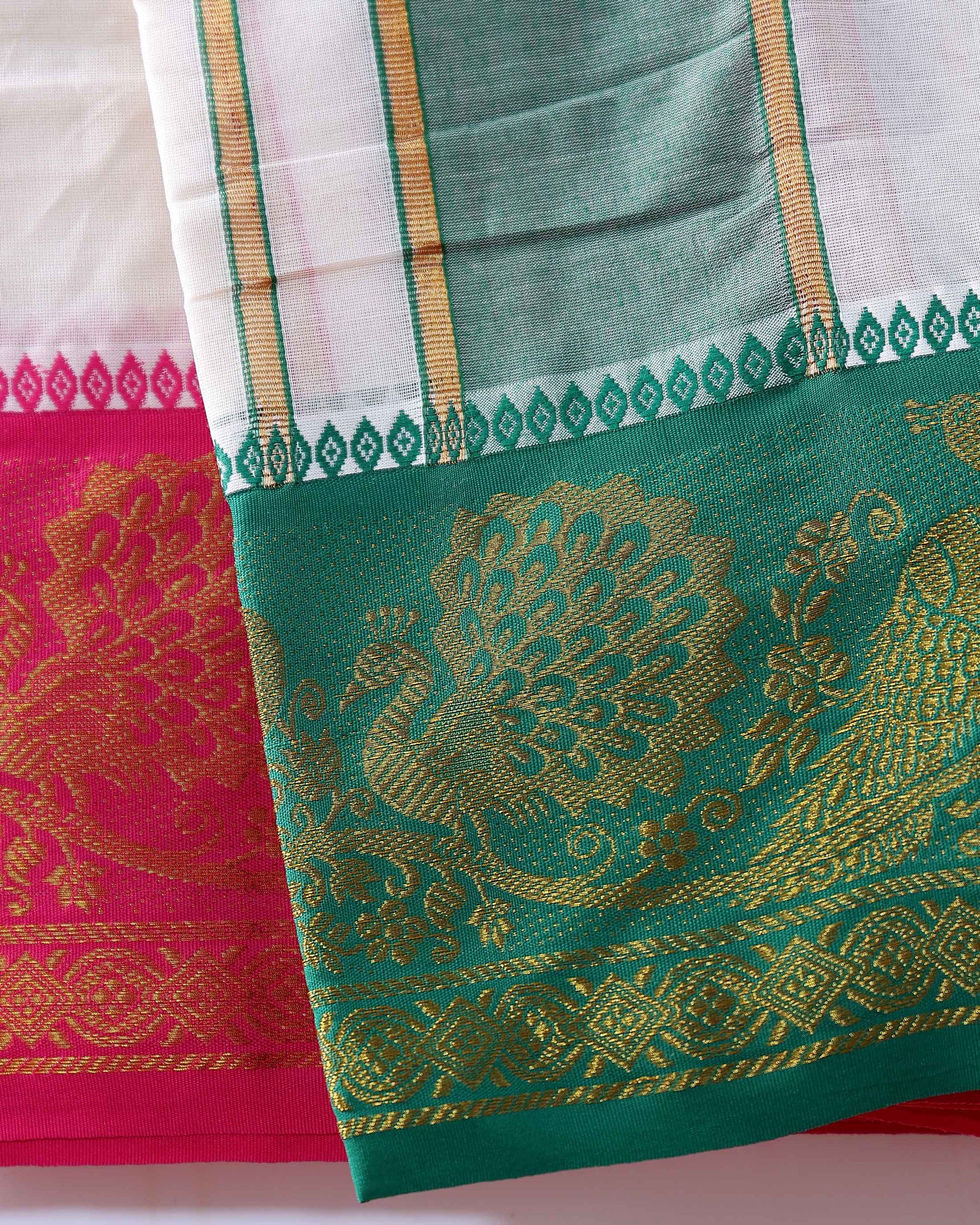 men-s-traditional-handloom-cotton-dhoti-with-multi-border-off-white-eleven