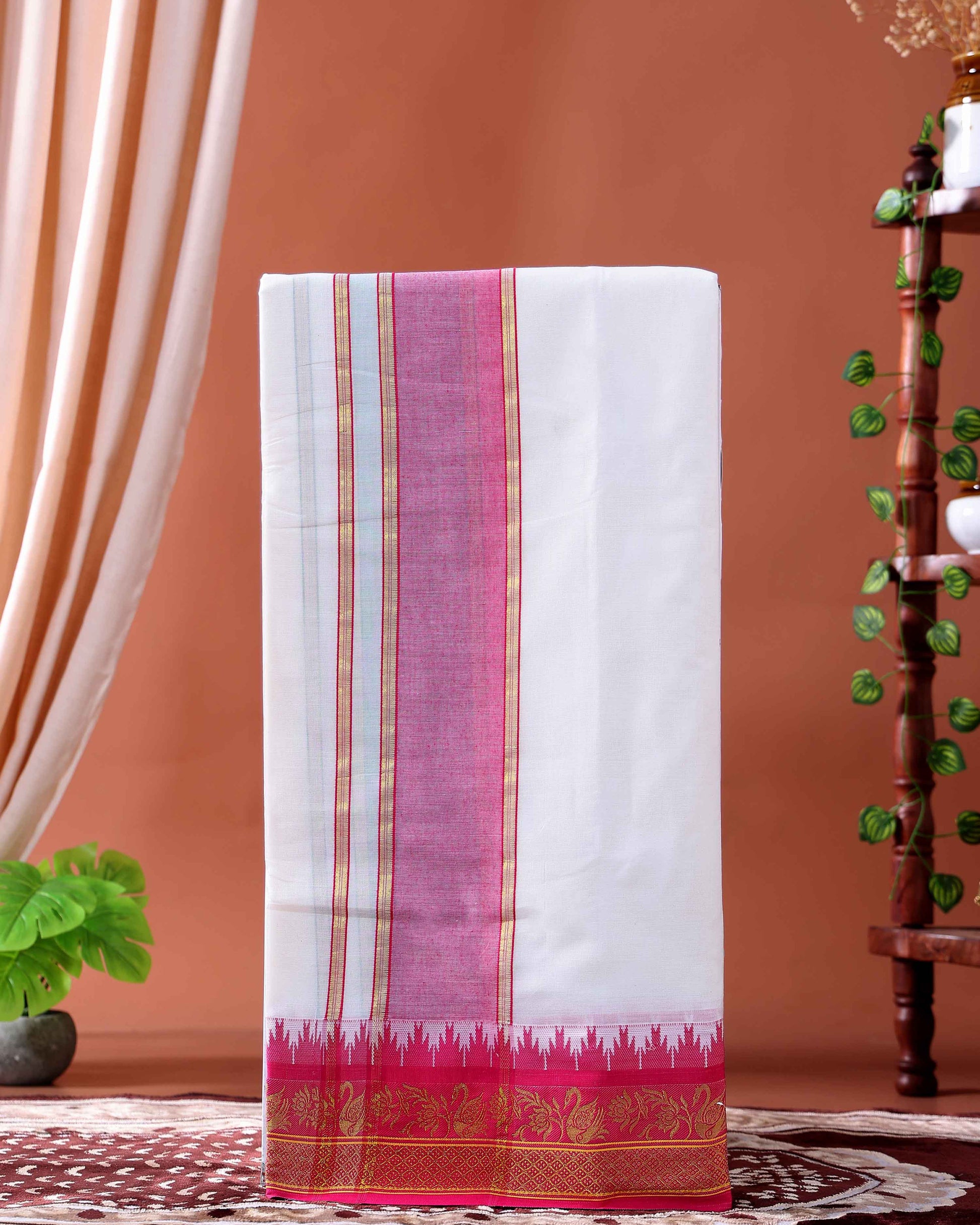 men-s-traditional-handloom-cotton-dhoti-with-multi-border-off-white-fourteen