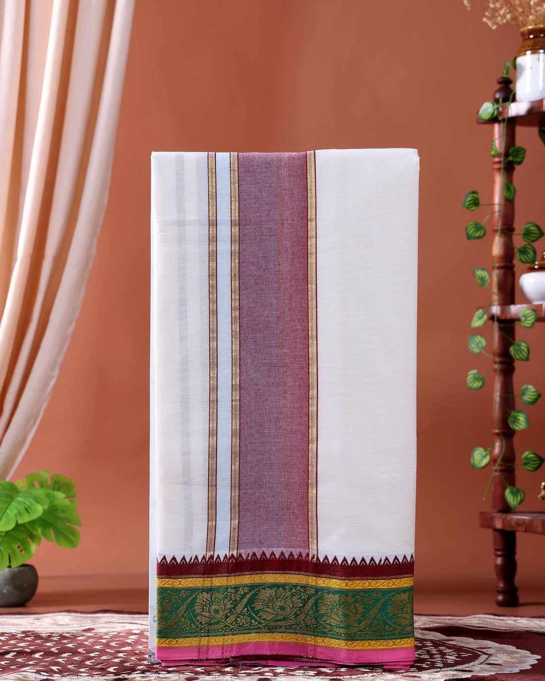 men-s-traditional-handloom-cotton-dhoti-with-multi-border-off-white-nineteen