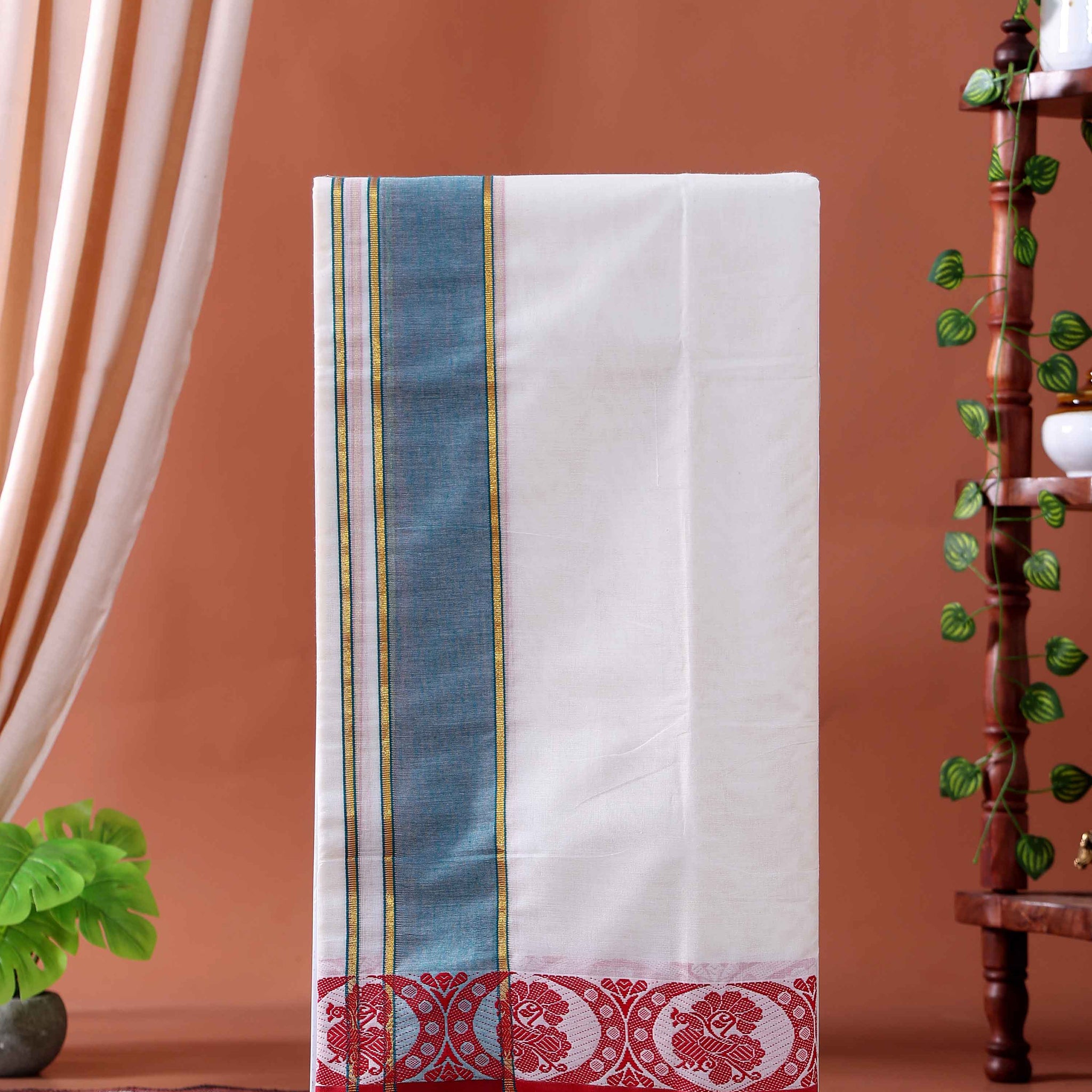 men-s-traditional-handloom-cotton-dhoti-with-multi-border-off-white-seventeen