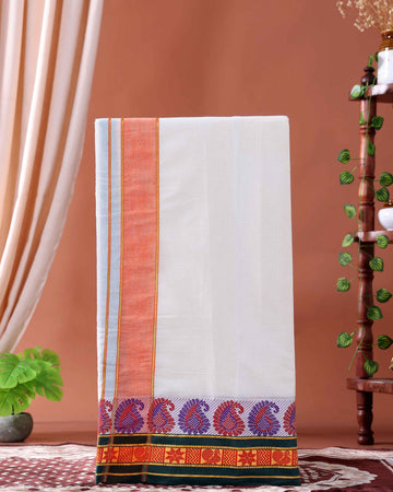 men-s-traditional-handloom-cotton-dhoti-with-multi-border-off-white-three